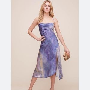 NWT ASTR Gaia Tie Dye dress Sz M